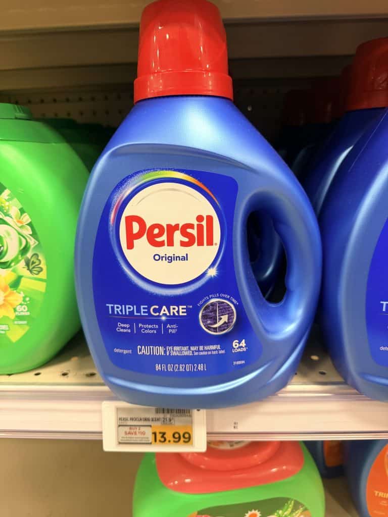 Persil Laundry Detergent Kroger Shelf Image