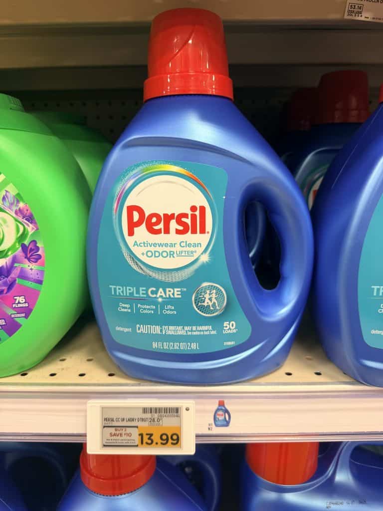 Persil Laundry Detergent Kroger Shelf Image