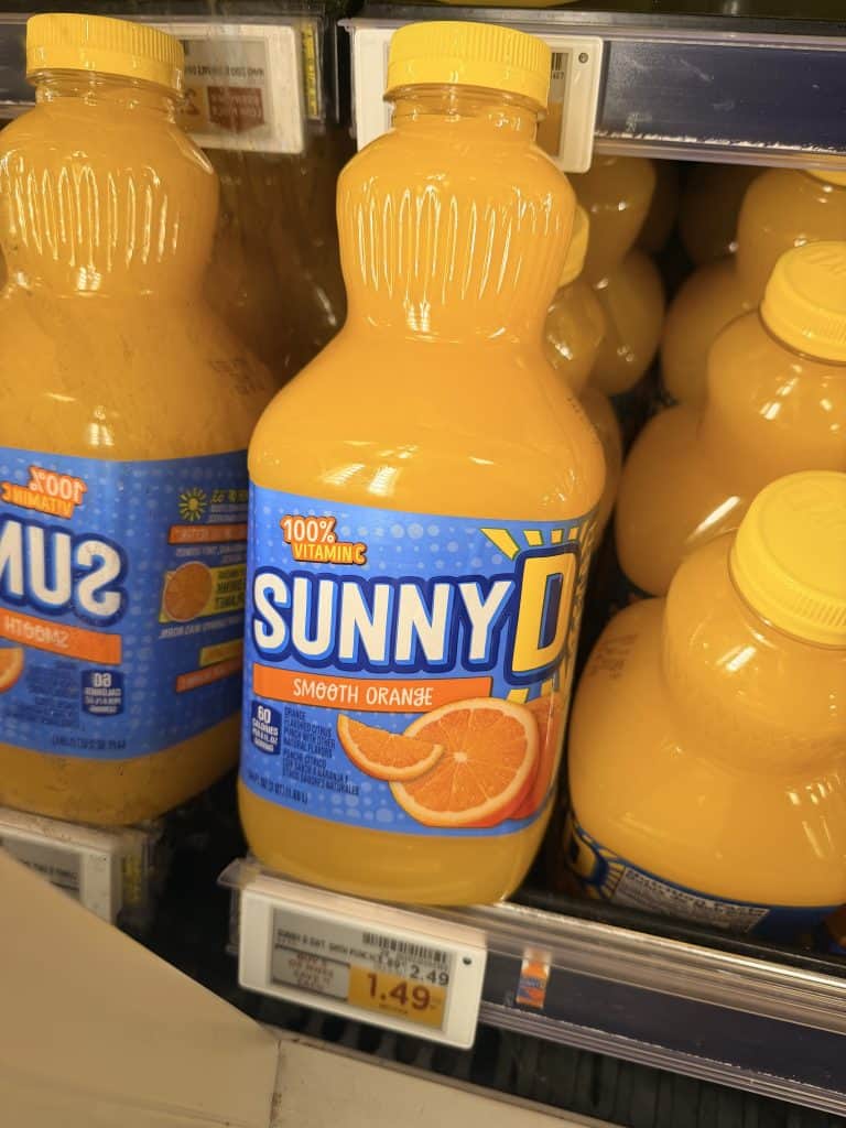 SunnyD Kroger Shelf image
