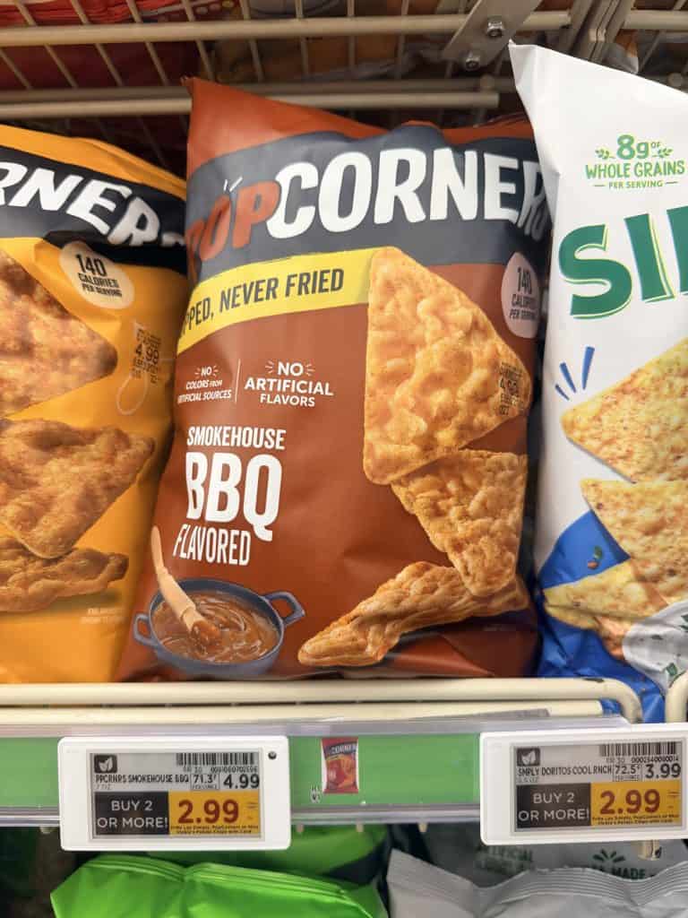 popcorners kroger shelf image