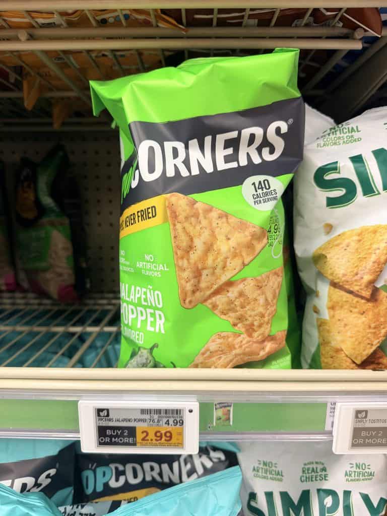 popcorners kroger shelf image