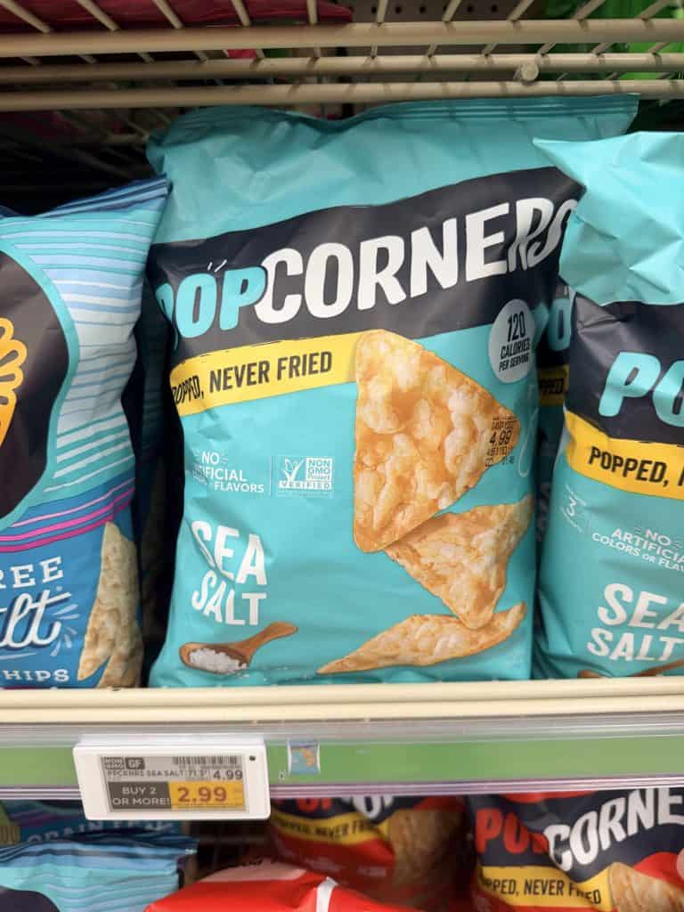 popcorners kroger shelf image
