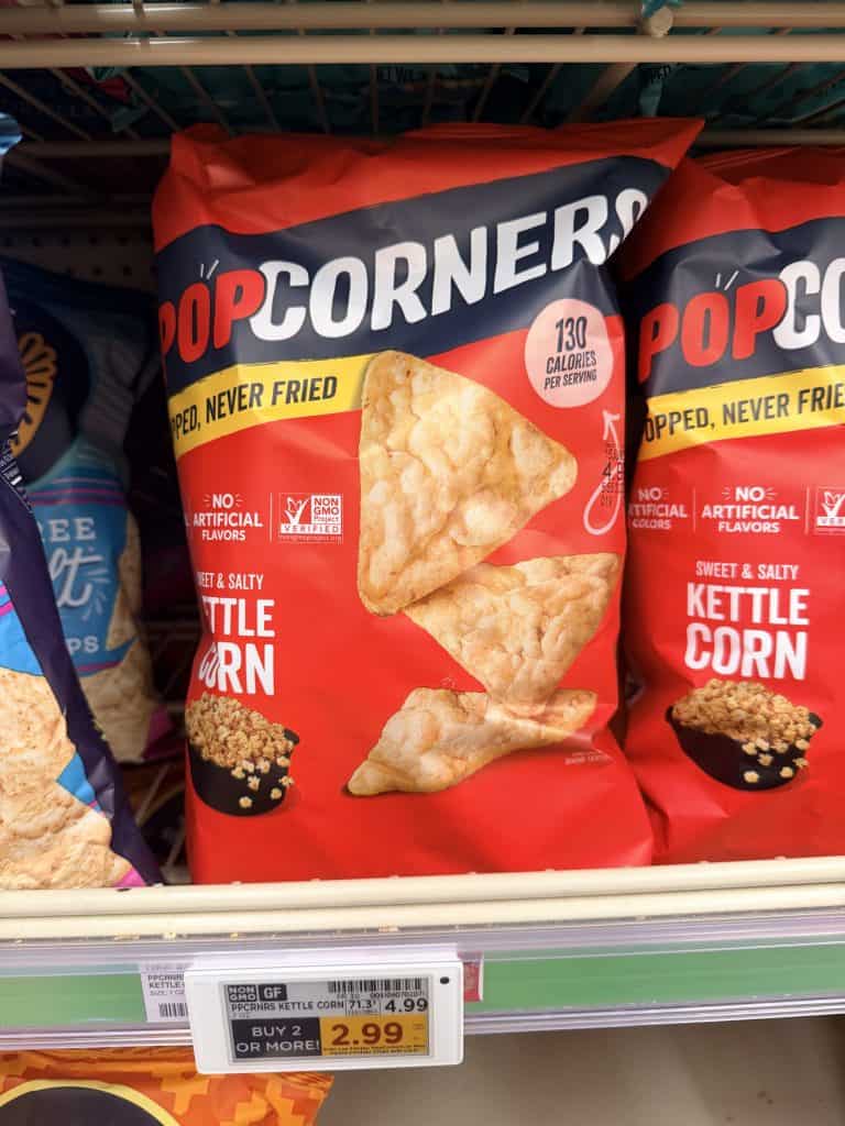 popcorners kroger shelf image