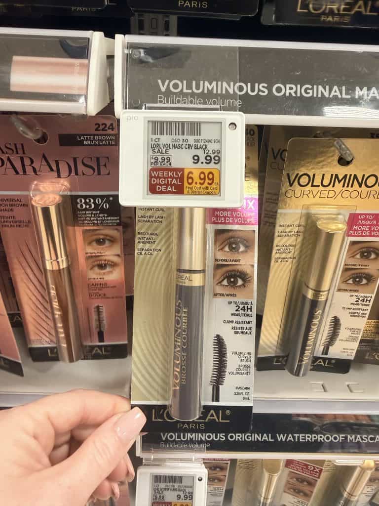 L'Oreal Paris Voluminous Mascara Kroger Shelf Image