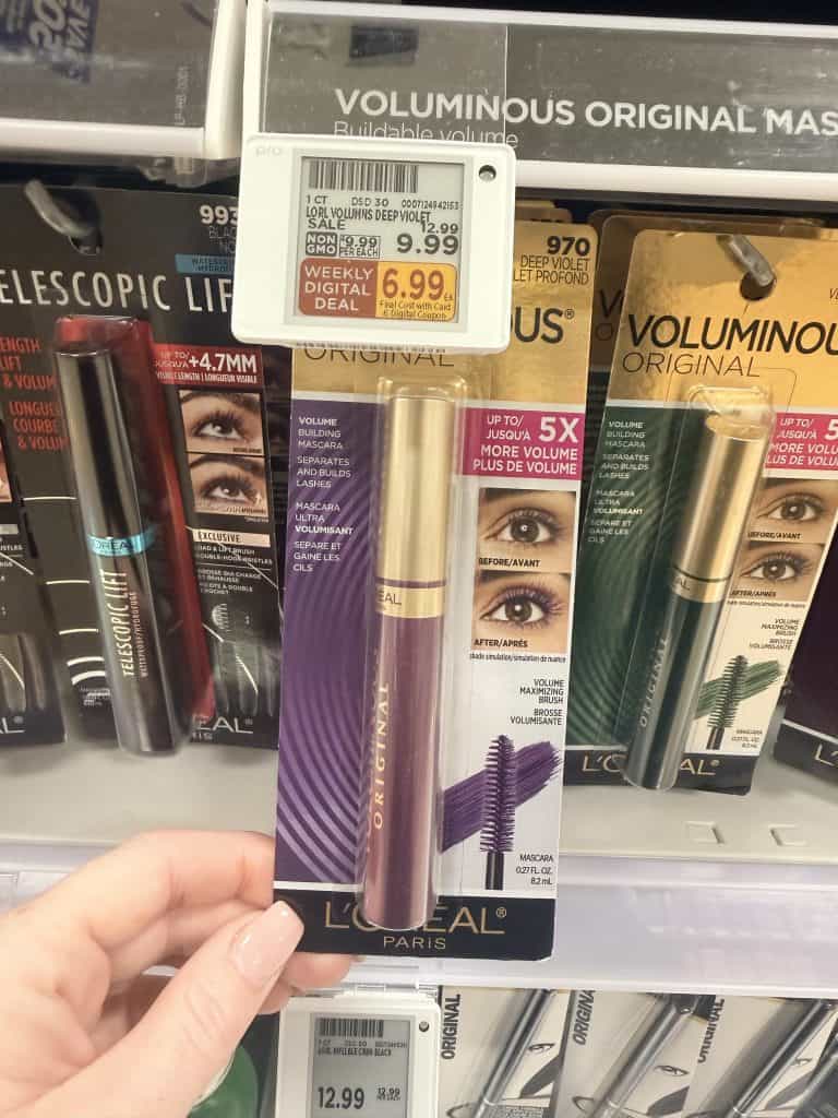 L'Oreal Paris Voluminous Mascara Kroger Shelf Image