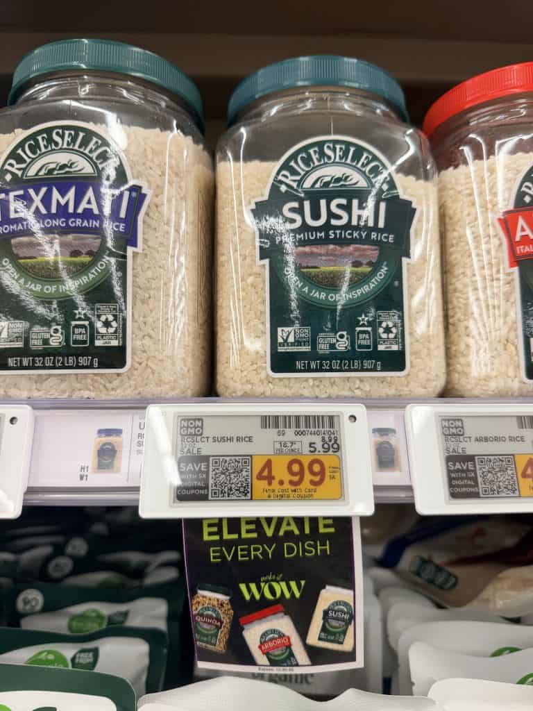Rice Select Rice Kroger Shelf Image