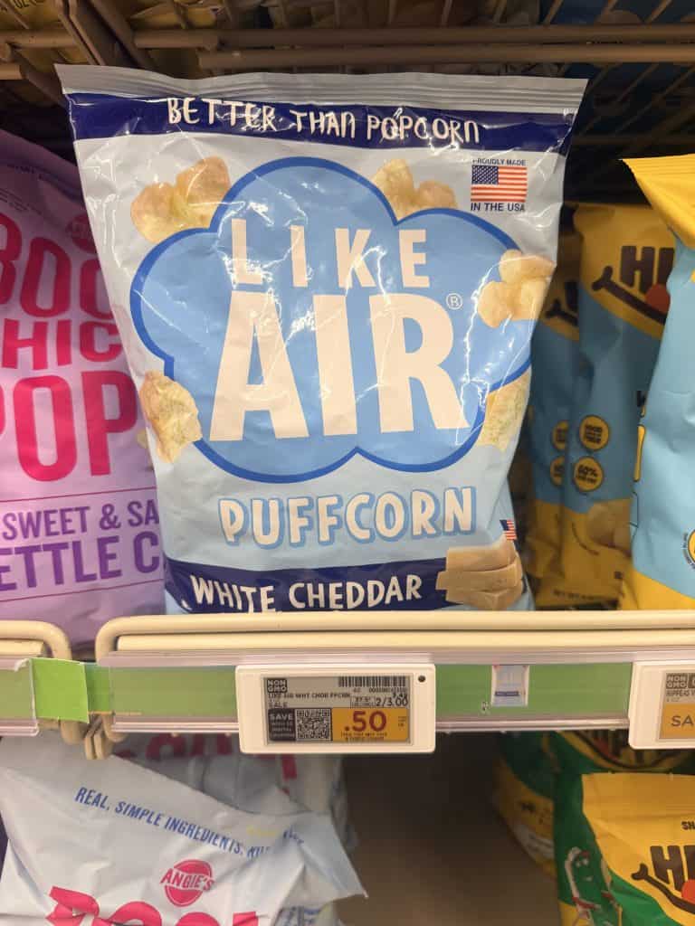 Like air puffcorn kroger shelf image