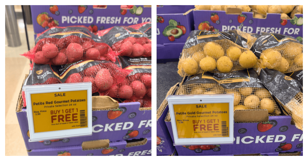 Private Selection Potatoes Kroger shelf image