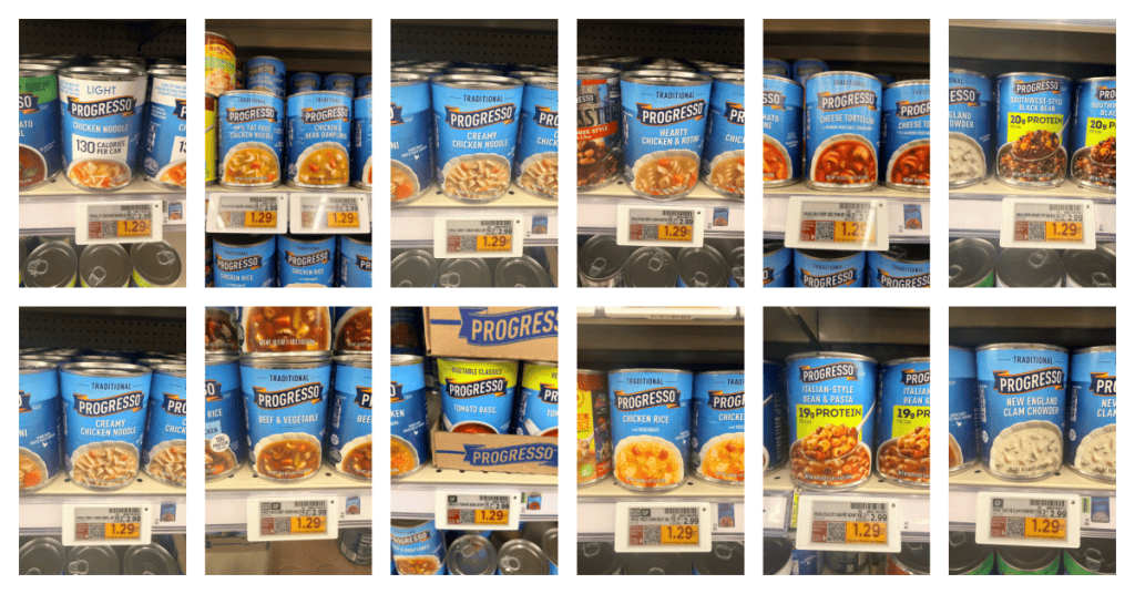 Progresso Soups Kroger shelf image