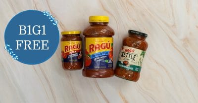 Ragu Pizza and Pasta Sauce kroger krazy