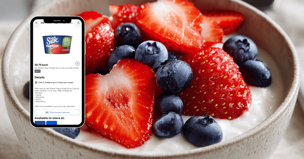 Silk protein yogurt ibotta rebate kroger