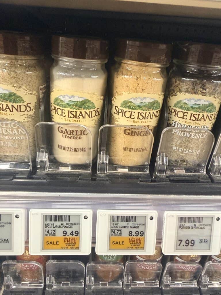 Spice Island Spices Kroger Shelf Image