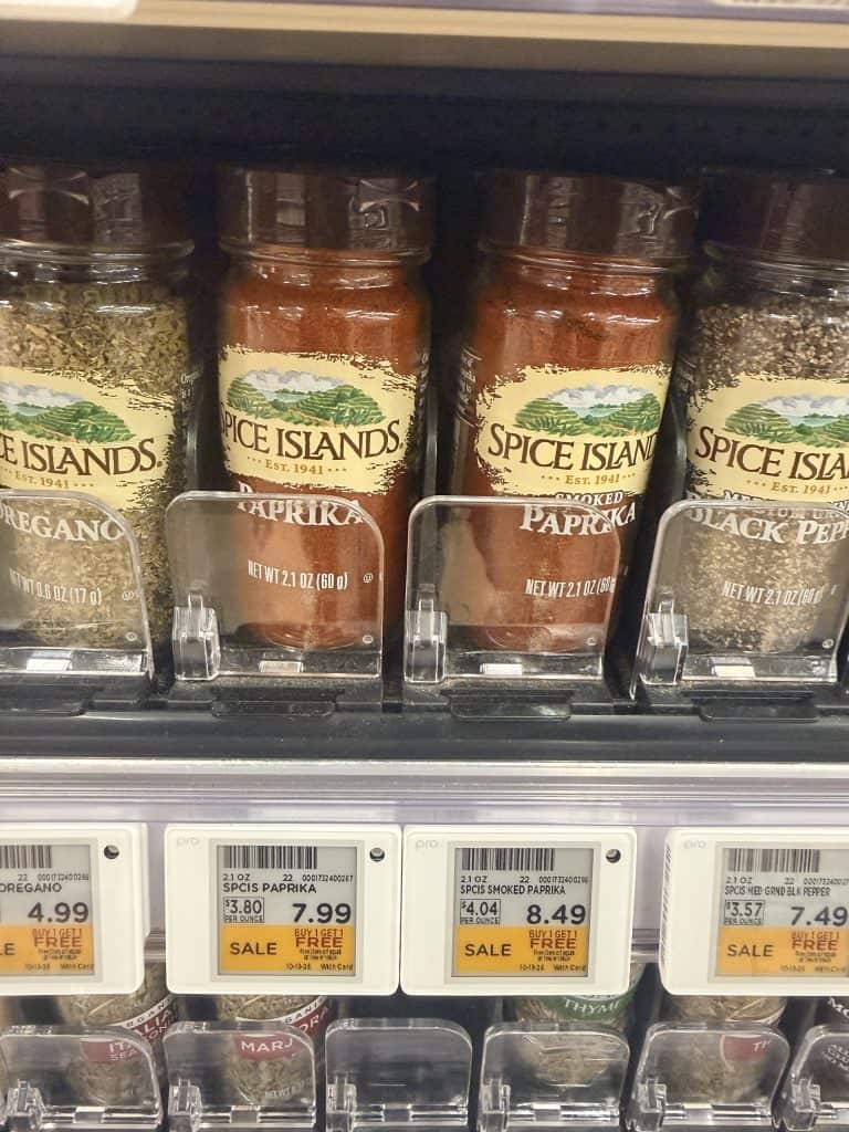 Spice Island Spices Kroger Shelf Image