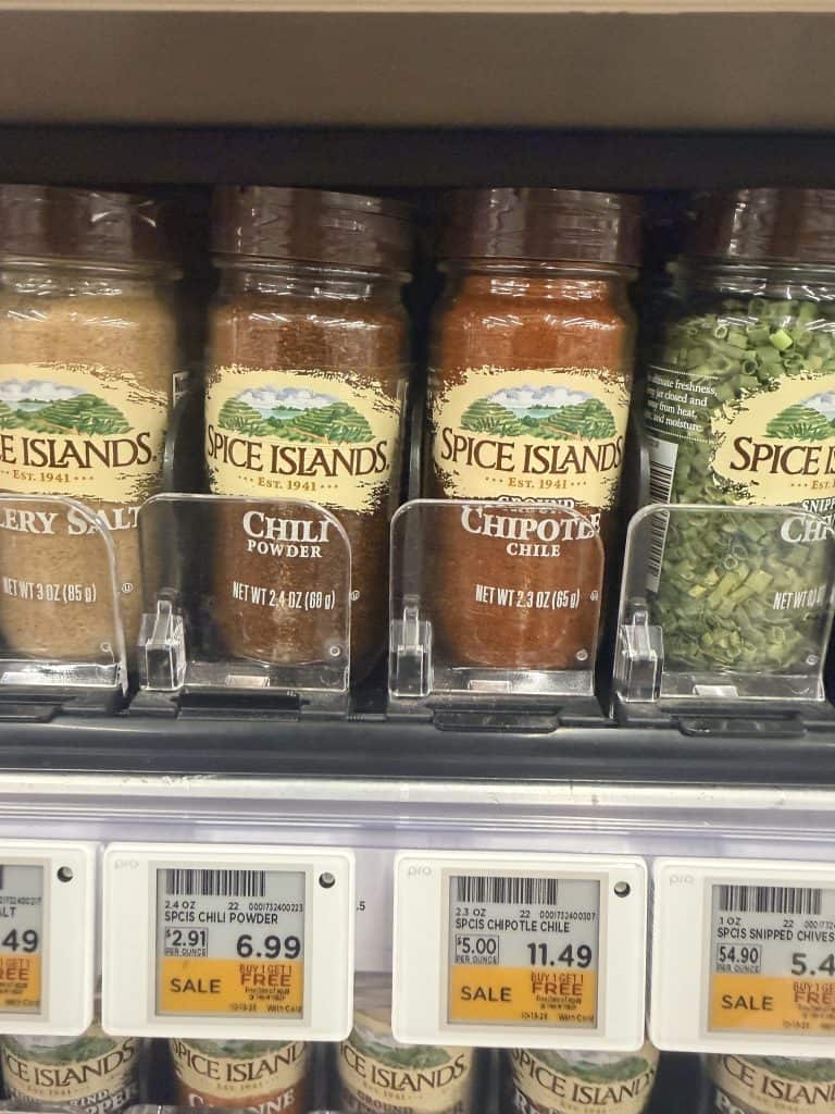 Spice Island Spices Kroger Shelf Image