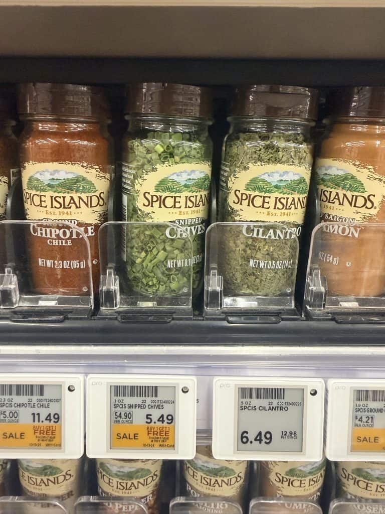 Spice Island Spices Kroger Shelf Image