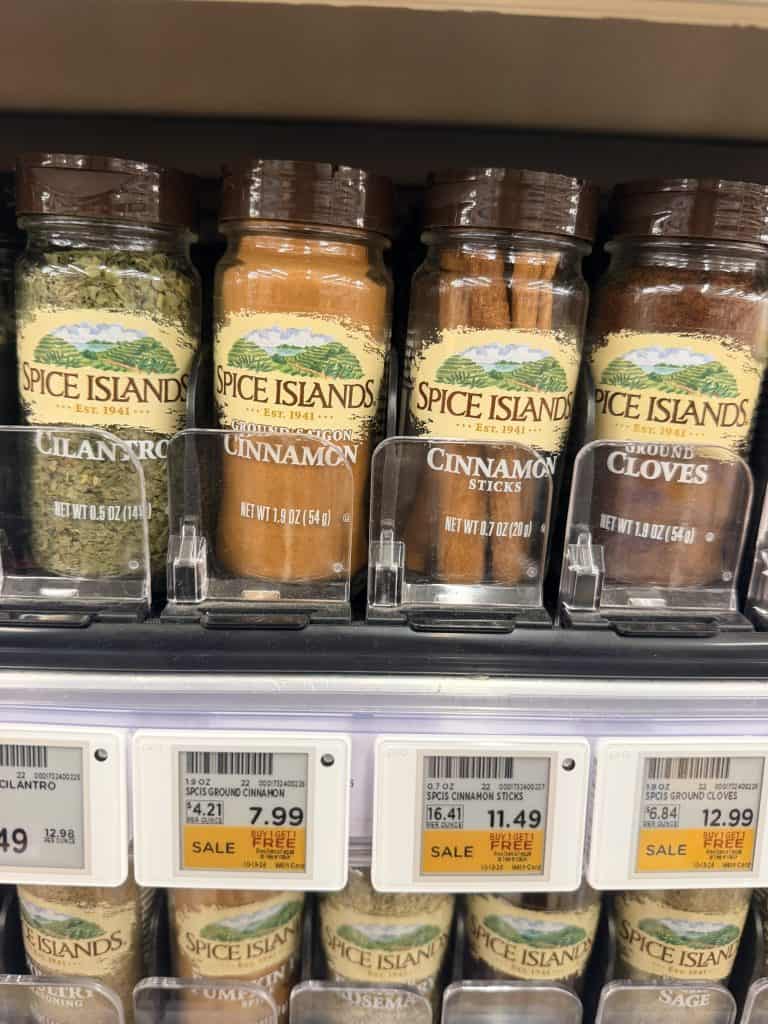 Spice Island Spices Kroger Shelf Image