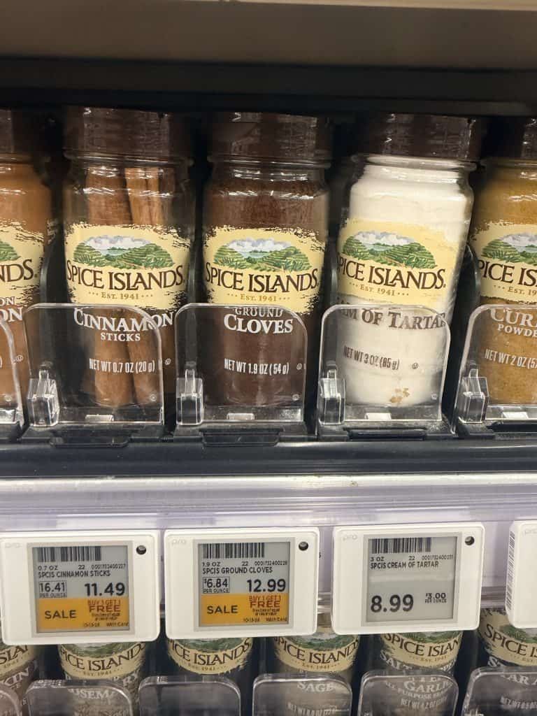 Spice Island Spices Kroger Shelf Image