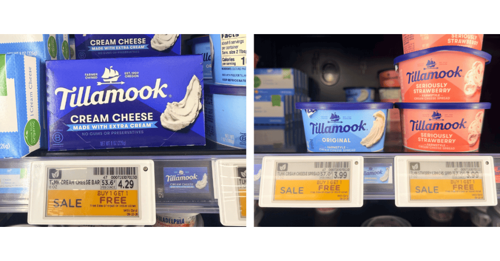 tillamook cream cheese