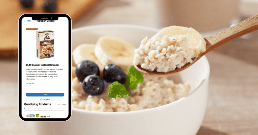 quaker instant oatmeal