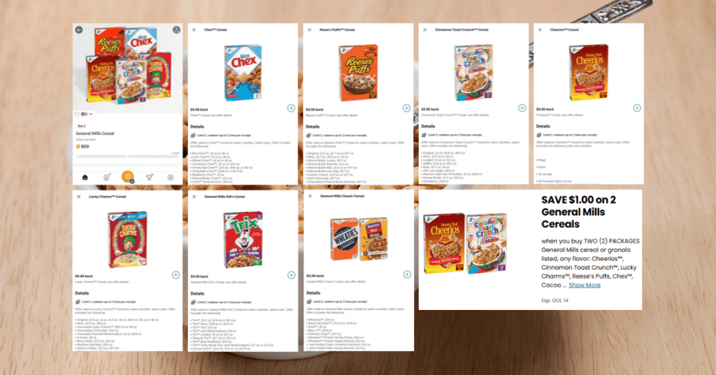 general mills cereal