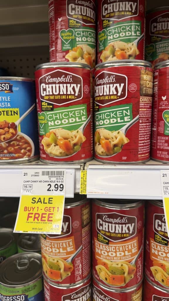 campbells chunky soup kroger shelf image (4)