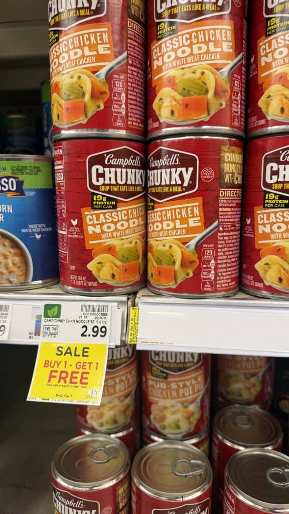 campbells chunky soup kroger shelf image (4)