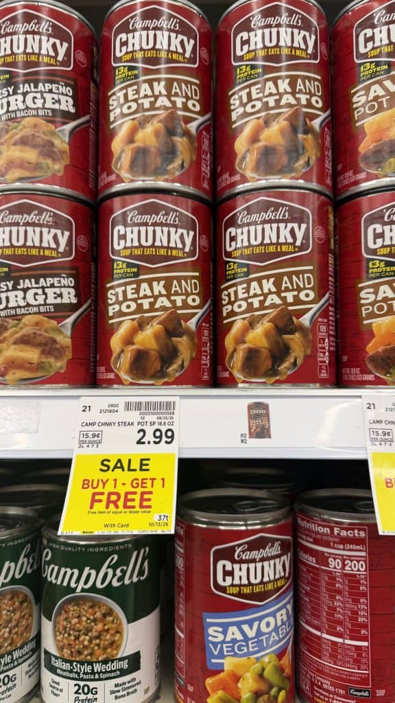 campbells chunky soup kroger shelf image (4)