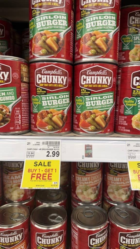 campbells chunky soup kroger shelf image (4)