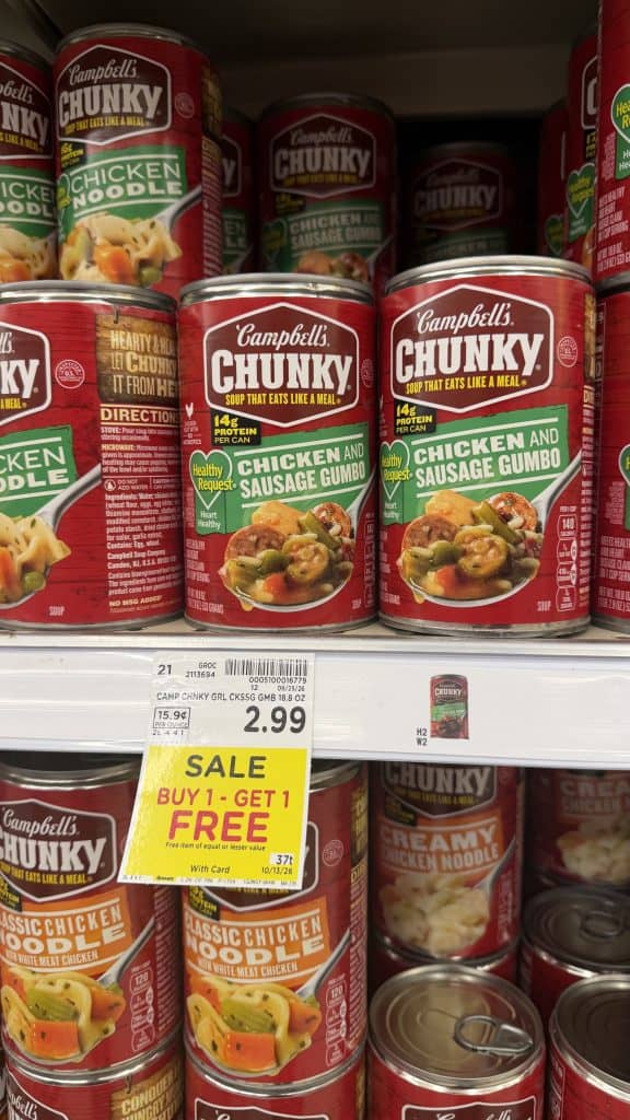 campbells chunky soup kroger shelf image (4)