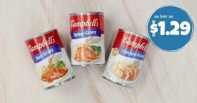 campbell's gravy kroger krazy