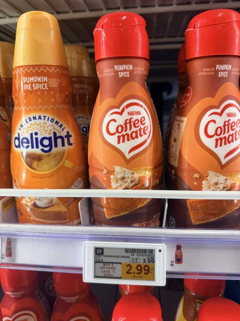 coffeemate creamer kroger shelf image (1)