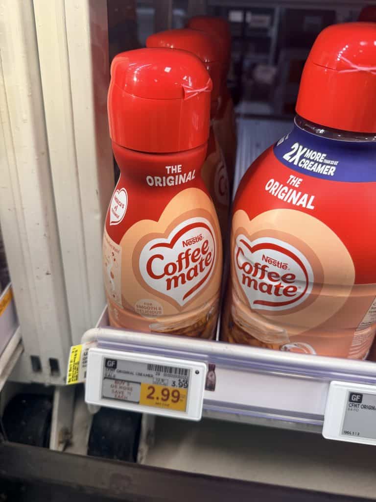 coffeemate creamer kroger shelf image (1)