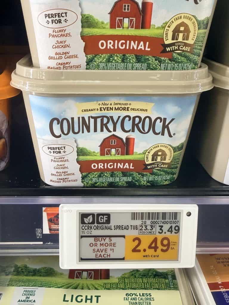 country crock spread kroger shelf image