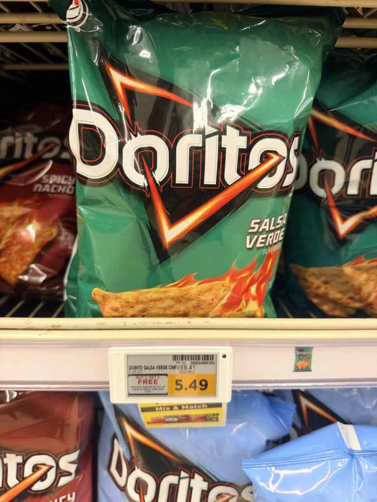 doritos, ruffles, cheetos kroger shelf image (1)