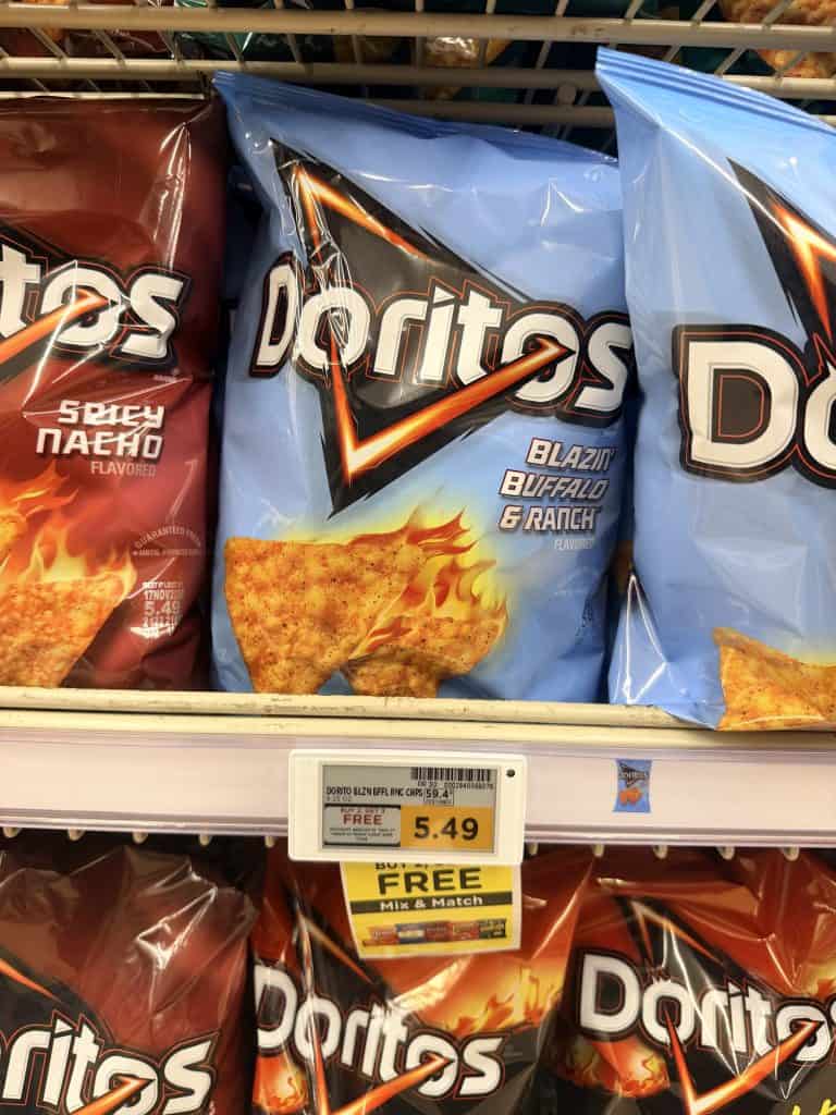 doritos, ruffles, cheetos kroger shelf image (1)