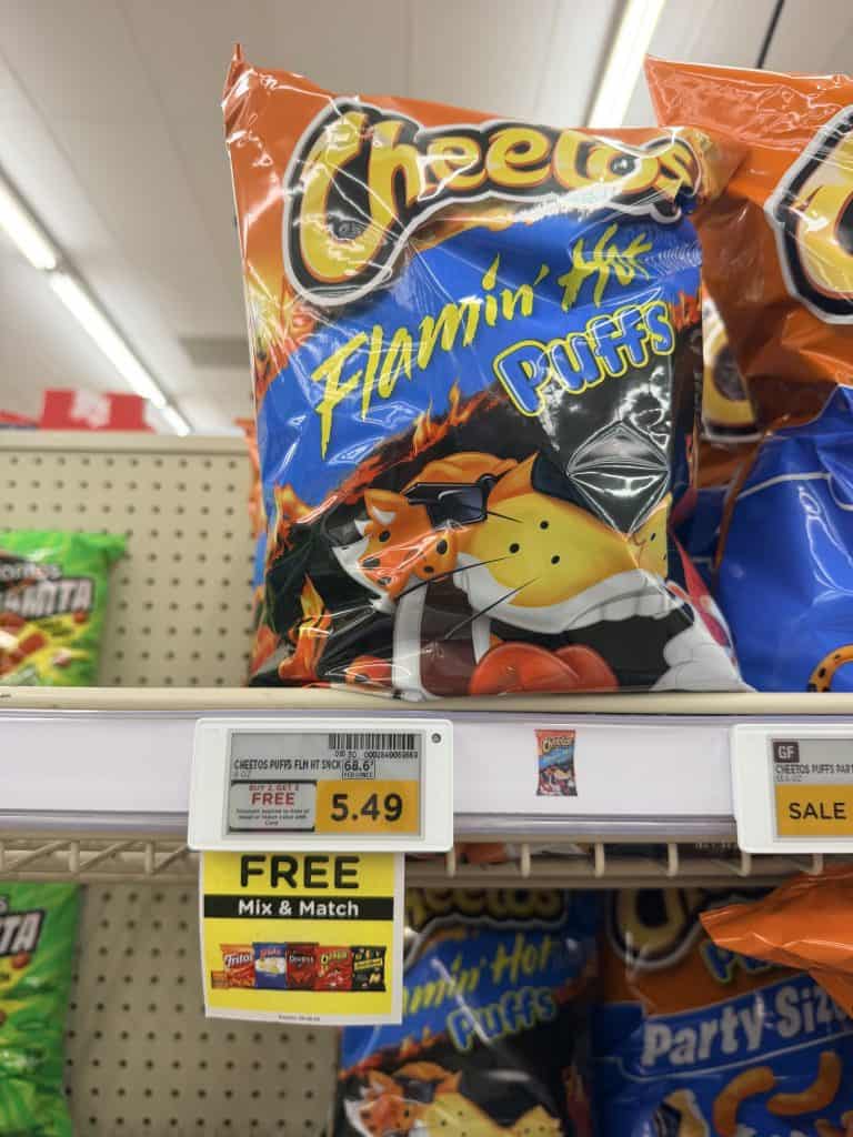 doritos, ruffles, cheetos kroger shelf image (1)