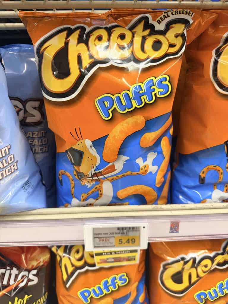 doritos, ruffles, cheetos kroger shelf image (1)