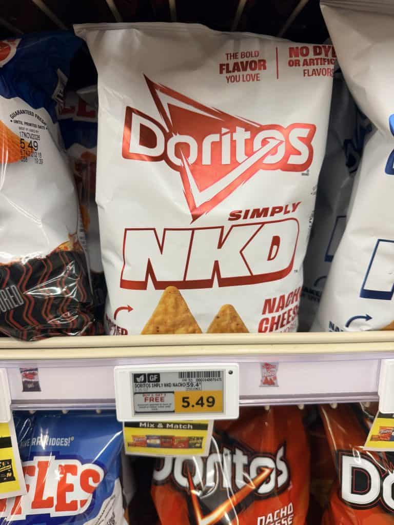 doritos, ruffles, cheetos kroger shelf image (1)