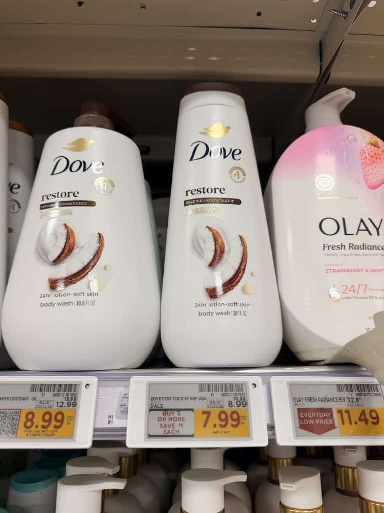 dove body wash kroger shelf image (16)