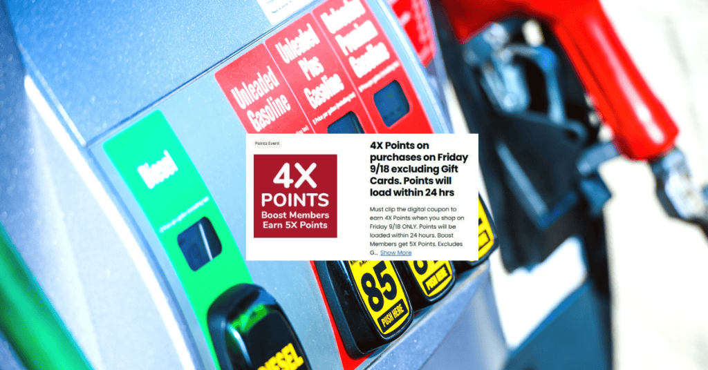 fuel point friday kroger