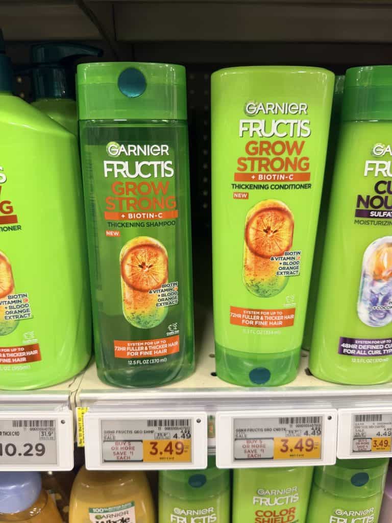 garnier fructis kroger shelf image (6)