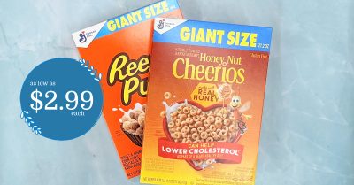 general mills cereal giant size Kroger Krazy