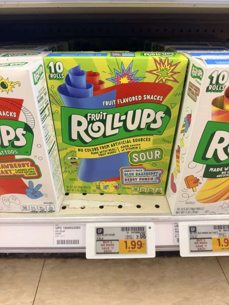 gm fruit snacks kroger shelf image (1)