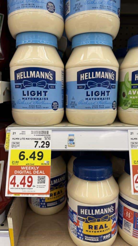hellmanns mayo kroger shelf image (2)