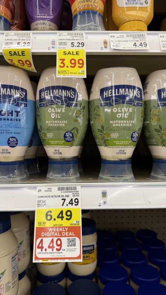 hellmanns mayo kroger shelf image (2)