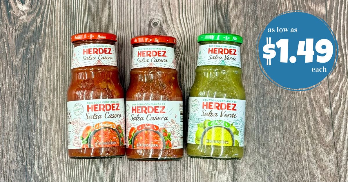 Herdez Salsa as low as $1.49!