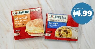 jimmy dean breakfast kroger krazy