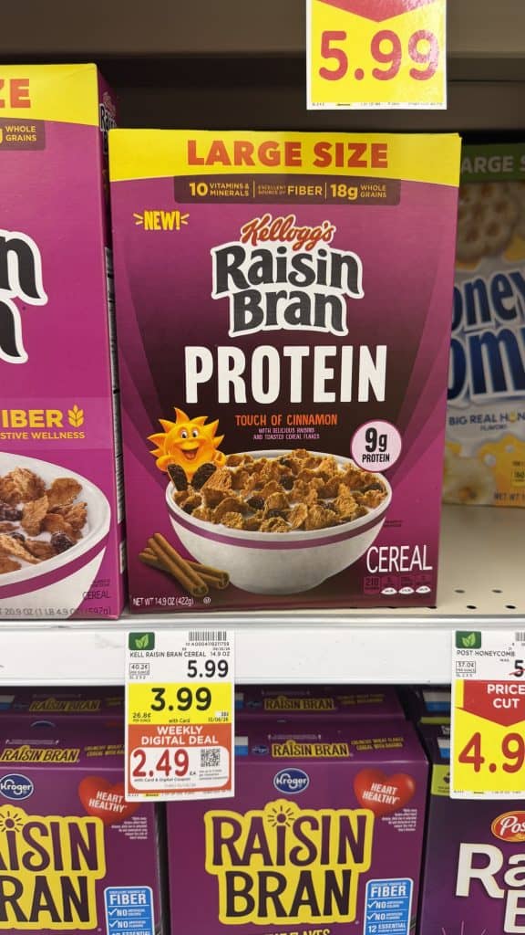 kellogg's cereal kroger shelf image (17)