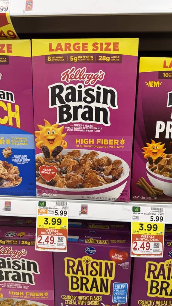 kellogg's cereal kroger shelf image (17)