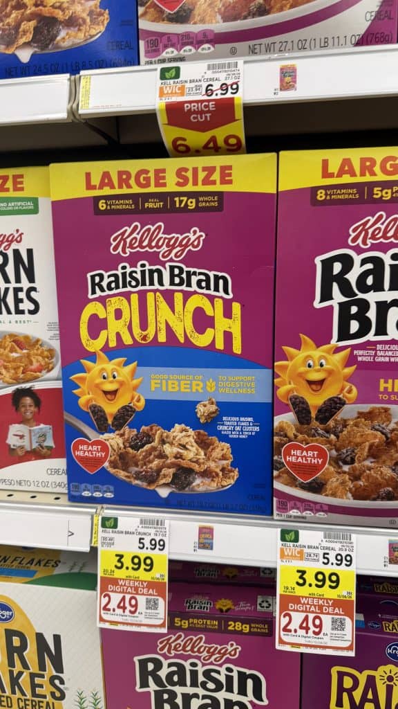 kellogg's cereal kroger shelf image (17)